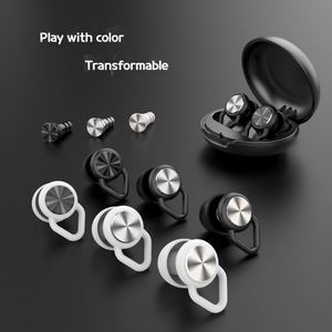 Tapones para los Oídos con Logotipo Personalizado, Protección Auditiva, Reutilizables, de Silicona Suave, Cancelación de Ruido, para Dormir, Trabajar, Estudiar y Viajar - Product Image 1