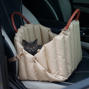 Herstellerqualität Waschbare Oxford-Stoff Modische Haustier-Tragetasche Hunde-Autositz - Product Image 1