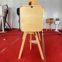 Support d'imprimante en bois stable pour DNP DS620/RX1HS/Hiti P525L/Citizen, couverture pour photomaton, machine d'impression instantanée