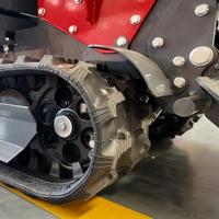 Verstellbares Hebesystem Mini-Raupendumper mit Flexibler Schaufelhöhe Passend zu Lagercontainern