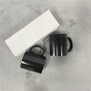 Café, lait, cacao chaud, thé, <span class=keywords><strong>latte</strong></span> et sublimation vous-même Tasse de voyage en céramique 11oz 330ml céramique vierge changement de couleur sensible à la chaleur - Product Image 2