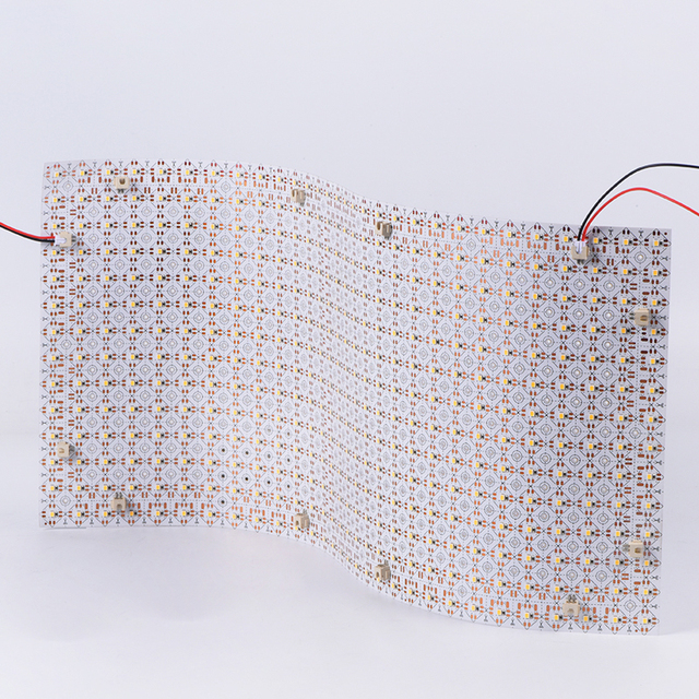 DIY Paper Thin LED Light Sheets 6500K Flexible LED Light Sheet SMD 2835 24V DC CRI98 Cuttable LED Sheet for Interior Decoration