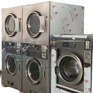 Laveuse et sécheuse industrielles pour laverie automatique avec système de paiement par jetons - Product Image 5