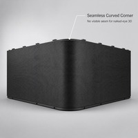 Écran LED ultra-fin 8 mm léger et flexible, luminosité 600 CD, 1,538 mm, entretien frontal, magnétique, pour magasin de détail numérique