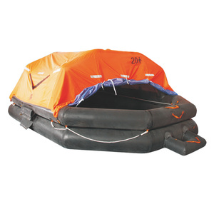 6 10 15 16 20 25 Người EC SOLAS CCS Chứng Nhận Ném-Over Loại Inflatable Cuộc Sống Bè - Product Image 2