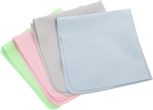 Paño de Limpieza de Microfibra para Gafas y Lentes de Sol con Logotipo Personalizado de Fábrica, Servicio OEM, Envío DDP, Colorido, Mediano, de Marca - Product Image 4