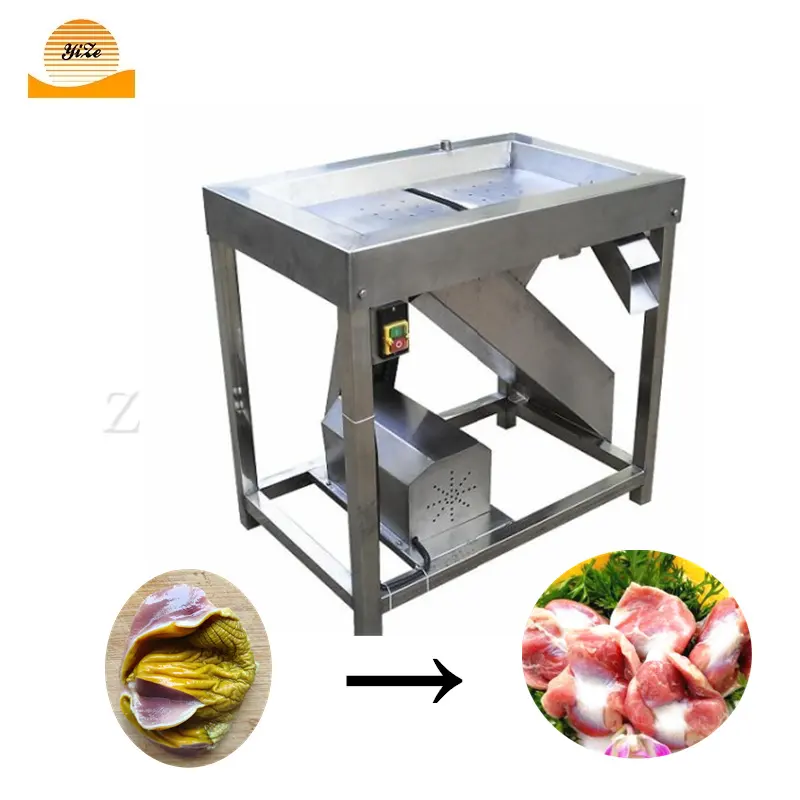 Đơn buồng gà chế biến Mề Peeler Máy làm sạch gà Mề da dầu lột Loại bỏ máy