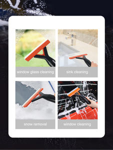 Brosse de voiture à long manche détachable Ultra avec <span class=keywords><strong>pelle</strong></span> à glace et <span class=keywords><strong>pelle</strong></span> de nettoyage de vitres Éponge en <span class=keywords><strong>chenille</strong></span> douce pour un nettoyage de véhicule sans effort - Product Image 6