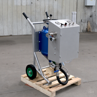 Machine de sablage humide pour l'élimination de la rouille, le décapage de la peinture, le nettoyage des métaux et la préparation des surfaces