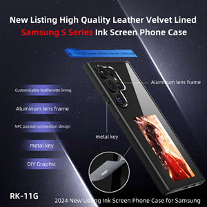 Para <span class=keywords><strong>Samsung</strong></span> para Galaxy S24 S22 Ultra diseñador de lujo Smart <span class=keywords><strong>E</strong></span> <span class=keywords><strong>Ink</strong></span> 4 colores pantalla NFC teléfono funda DIY teléfono móvil C - Product Image 5