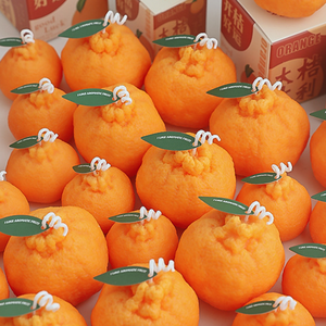 Novelty Ugly Orange Artificial Fruit <b>Mold</b> Handcrafted Aromatherapy <b>Candle</b> Special Scent Ideal Festive Holiday Present - Product Image 1