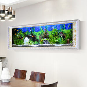 <span class=keywords><strong>Aquarium</strong></span> Mural Moderne en Verre de Haute Qualité Personnalisable, Nouvelle Tendance Écologique pour une Utilisation Optimale de l'Espace - Product Image 5