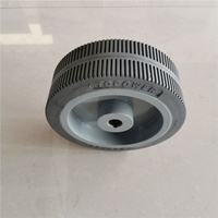 Pneu plein pour chariot élévateur à ciseaux 230x80 de qualité OEM, haute capacité de charge, non-marquant, pour usage industriel