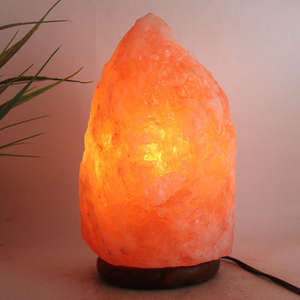 Lampes en sel rose de l'Himalaya naturel, fabriquées à la main, forme sculptée sur mesure - Product Image 6