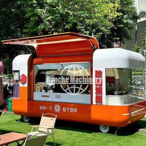 Camion de nourriture mobile vintage personnalisé, remorque, confiserie, CE DOT, bar à bière, café, en-cas, nourriture à vendre - Product Image 1