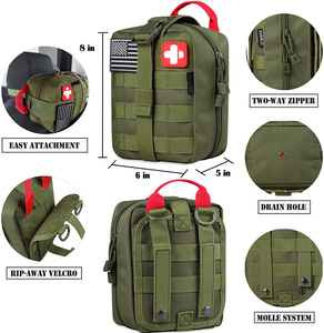 Trousse de premiers secours d'urgence pour la survie en plein air, équipement de camping, trousse de premiers secours de survie - Product Image 4