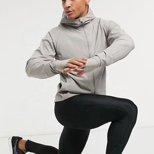 Nouveauté Sweat-shirts à fermeture éclair intégrale Manches raglan Athlétique Vêtements de yoga Gym Veste de sport Veste de course pour homme - Product Image 4