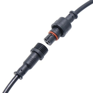 สายเคเบิลเชื่อมต่อ M12 แบบกันน้ำ 2-6 พิน ปลั๊กตัวผู้ตัวเมียสำหรับการเชื่อมต่ออุปกรณ์ยานยนต์ - Product Image 1