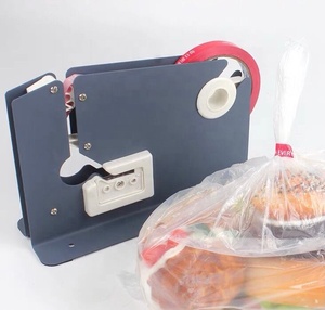 Cinta de sellado de PVC de alta calidad, color rojo, para envasar verduras, productos de panadería, bolsas de hielo o alimentos en el supermercado - Product Image 5