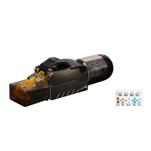 Cat6A/Cat7/Cat8 Đầu Nối Được Bảo Vệ Ethernet Rj45 Mạng Kết Nối Trường Không Cần Dụng Cụ Cho Cáp Cat8 Phích Cắm Mô-đun Đực - Product Image 2