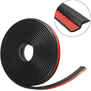 Junta de puerta de coche tipo P Z autoadhesiva, tira de sellado de <span class=keywords><strong>goma</strong></span>, cinta EPDM antichoque resistente al desgaste, servicio de corte personalizado disponible - Product Image 1