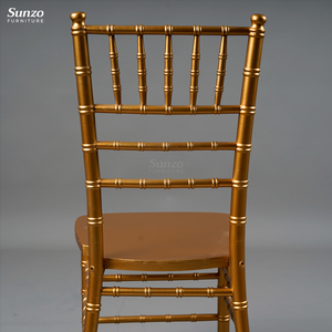 <span class=keywords><strong>Sedia</strong></span> Sunzo sedie Chiavari in legno dorato all'ingrosso per eventi <span class=keywords><strong>sedia</strong></span> da pranzo impilabile da pranzo - Product Image 5