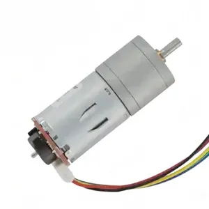 JGA25-370 25mm Mini motore DC 6v 12v 24v coppia elevata motore elettrico invertito a bassa velocità motoriduttore 12v