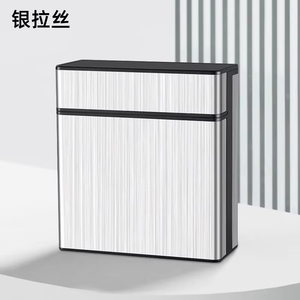 EA545 Étui à cigarettes <span class=keywords><strong>vintage</strong></span> pour <span class=keywords><strong>femme</strong></span> avec logo personnalisé de haute qualité, étui à cigarettes moderne en alliage de zinc avec briquet, vente en gros - Product Image 4