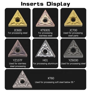 Portaherramientas de torneado interno con insertos de carburo TNMG16, juego de herramientas de corte CNC para torno, barra de fresado - Product Image 3