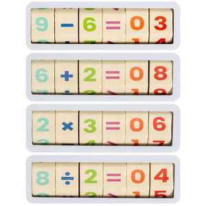 Juguete de Madera Multifuncional con Cuentas para Niños de 4 a 6 Años, para Aprender Matemáticas, Aritmética, Suma, Resta, Multiplicación y División - Product Image 4