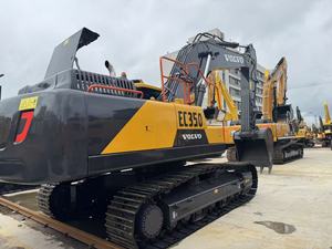 Excavatrice Volvo 350 d'origine, 35 tonnes, excavatrice sur chenilles VOLVO EC350DL, prix moins cher, en bon état - Product Image 2