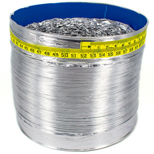 Tuyau d'évacuation en aluminium Jiuwanli 160, diamètre 160 mm, 1 à 5 mètres, tuyau télescopique pour hotte aspirante - Product Image 1