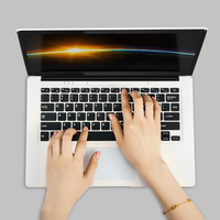 Ordinateur portable professionnel Intel Z8350 double cœur, clavier anglais, SSD 4+64 Go DDR4, compatible UE/UK, sous Windows 10 – Nouveau modèle en gros à prix abordable