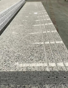 Marches d'escalier en granit gris clair G603 Padang, gris sésame, modernes et polies, économiques, pour <span class=keywords><strong>l</strong></span>'escalier du Moyen-Orient - Product Image 1