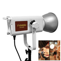 Équipements d'éclairage vidéo pour photographie professionnelle 600W 60000lm, prise de vue en direct, éclairage photographique 2700-6500K ZR-600BI