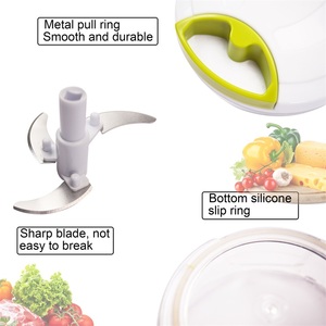 Tritatutto, potente e conveniente tritatutto a mano per tritare frutta/verdura/noci/erbe/cipolle/aglio - Product Image 2