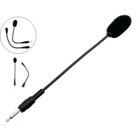 Top vente col de cygne tuyau prise directe microphone et casque de jeu interphone microphone à Tube vocal