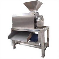 Automatische motor aangedreven machine voor het pellen, ontpitten, pulperen en malen van Wampee, Durian en Loquat fruit.