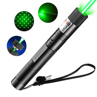 Haute puissance Greel Laser 303 étoiles chat jouet lampe de poche Rechargeable poche Lazer LED torche pour Tearchers et réunion