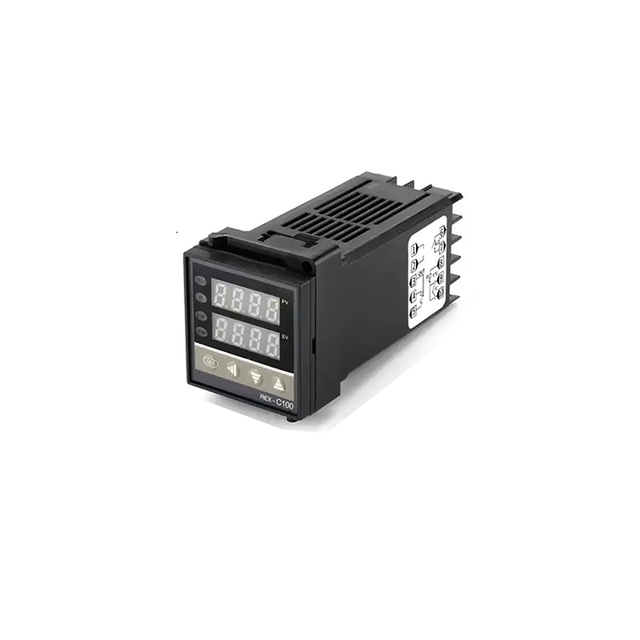 REX-C100 Miniature Temperature Digital Display PID Controller 110V-240V +40DA SSR Relay 1M K Thermocouple Probe Heat Sink 100%