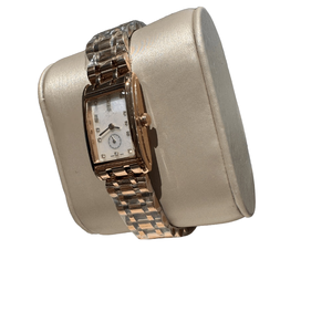 Reloj de Lujo de Alta Gama con Movimiento de Cuarzo de Precisión, Marcadores de Hora con Diamantes, Correa de Acero Inoxidable, Resistente al Agua, Longines - Product Image 4