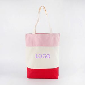 Bolsa de Mano de Lona de Algodón Reciclada con Color Personalizado para Mujer, Bolsa de Compras para Exteriores con Impresión y Personalización - Product Image 5