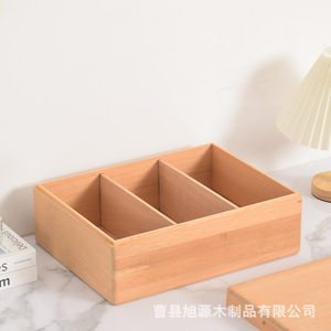 Caja de Madera de Cedro para Cigarros, Rectangular, 36x27x13cm, Humidor de Madera Sólida con Tapa, Diseño Minimalista - Product Image 1