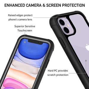 Противоударный чехол для <span class=keywords><strong>iPhone</strong></span> 11, 12, 13 Pro Max, ударопрочный Улучшенный защитный чехол для задней панели с защитой от царапин - Product Image 4