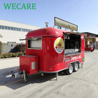 WECARE Chariots de nourriture mobiles pour la vente de frites, poulet rôti, beignets, glaces et granités – Camion-remorque alimentaire