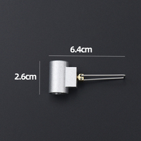 Adaptateur de valve économiseur de gaz propane URPOOL en aluminium léger et cuivre pour 2 bouteilles de gaz plates, convertisseur de cartouche de recharge pour l'escalade