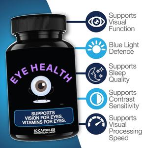 OEMプライベートラベルアイサイトサプリメントビタミンルテインカプセル-アイストレイン、ドライアイ、ビジョンと黄斑の健康をサポート - Product Image 2