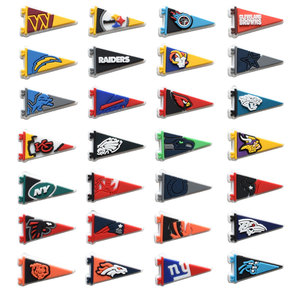 Estilo de equipos de fútbol, accesorios de zapatos de Pvc suave, <span class=keywords><strong>NFL</strong></span> suave <span class=keywords><strong>para</strong></span> accesorios de goma, decoraciones deportivas, encanto de zapato de Rugby de Pvc, encanto de silicona - Product Image 2