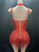 Novance Y1537-D vente chaude femmes tenues discothèque une pièce Sexy body élégant danse du ventre Costume Performance porter
