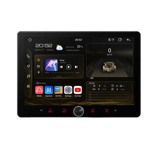 XTRONS Écran de voiture Android double DIN universel 10,1 pouces avec ADAS intégré, 4+64 Go, entrée HD, QLED 1280x800P, écran entièrement laminé - Product Image 1